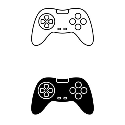 Video Game Controller icon vector. joystick illustration sign. manual ...