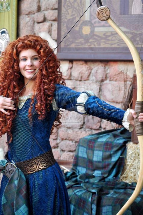 Merida, Bow and Arrow | Disney princess merida, Merida cosplay, Disney face characters