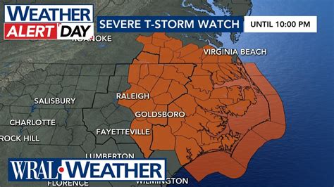 North Carolina Forecast: Raleigh and Fayetteville under Level 2 risk ...