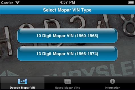 Mopar VIN Decoder by Guerrilla Digital Media