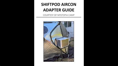 Shiftpod AC install - YouTube