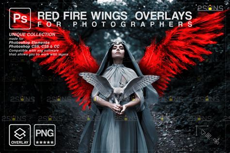 Digital angel wings photoshop overlay: Digital backdrops wings ...