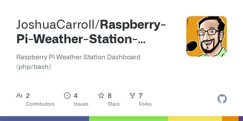 GitHub - JoshuaCarroll/Raspberry-Pi-Weather-Station-Dashboard ...