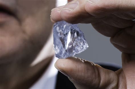 Rare, uncut blue diamond found in South Africa