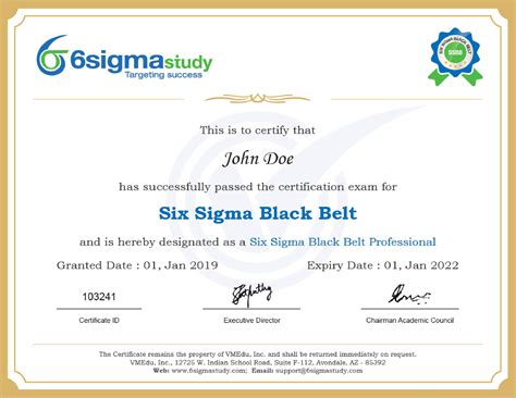 Six Sigma Black Belt Online - CBIS