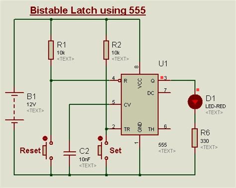 555 Timer Circuits in Proteus - Electronic Circuits and Diagrams-Electronic Projects and Design