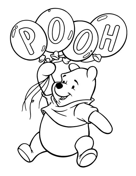 Winnie The Pooh Coloring Pages (3) Coloring Kids - Coloring Kids