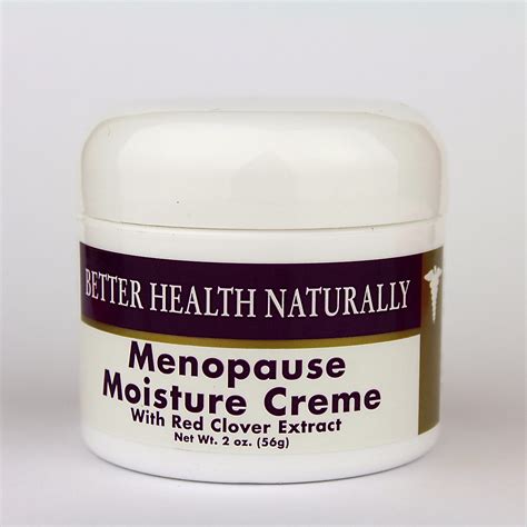 Menopause Moisture Crème with Red Clover Extract (2 oz.) - Better ...