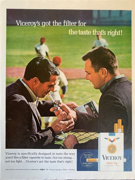 Vintage 1965 Viceroy Cigarettes Ad | ubicaciondepersonas.cdmx.gob.mx