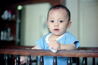 Baby boy blue | Marco, cruising his crib in blue | Gnawme | Flickr