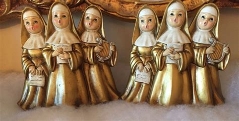 Vintage Singing Nuns Figurine Made in Japan Figurine Depicts Catholic ...