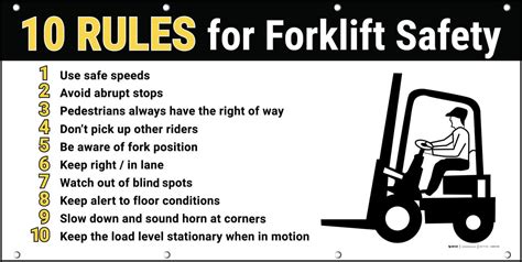 Forklift Safety Tips & Rules for the Workplace, Texas Motive