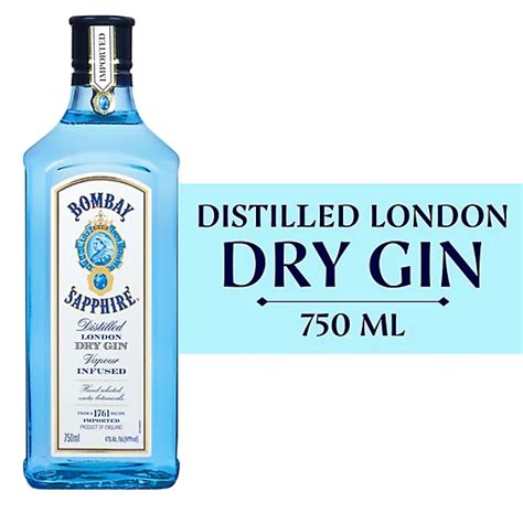 Bombay Sapphire Gin Blue Bottle - 750 Ml - Safeway