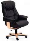 Fjords Ergonomic Executive Leather Home Office Desk Chair - Task Chair for your Home or Office ...