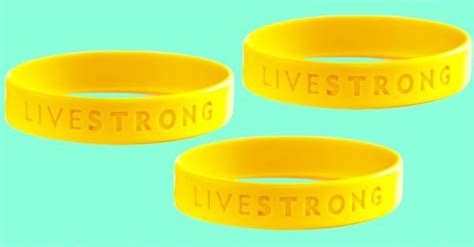 Livestrong Wristbands: Why Were These The Coolest In High School?