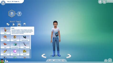 8 Pack of Child Exclusive Traits by Triplis at Mod The Sims » Sims 4 Updates