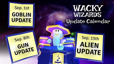 Wacky Wizards All Gun Update Potions and Ingredients