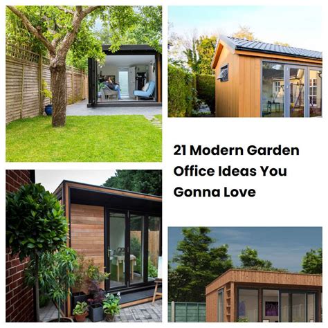 21 Modern Garden Office Ideas You Gonna Love | SharonSable