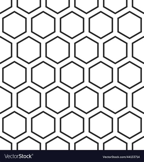 Hexagon pattern geometry background abstract Vector Image