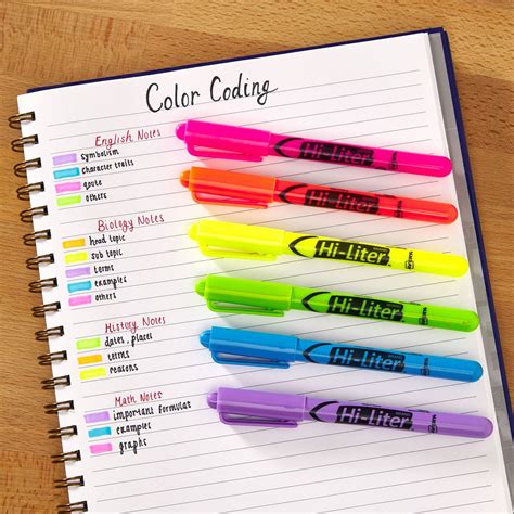 Avery - Step up your note taking game. Color coding your...