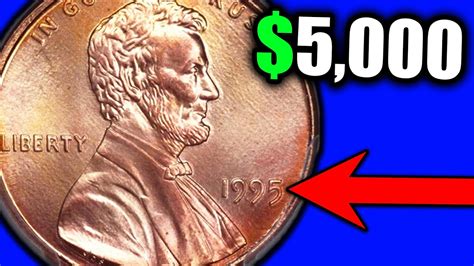 SUPER RARE 1995 PENNIES that are WORTH A LOT OF MONEY!! - YouTube