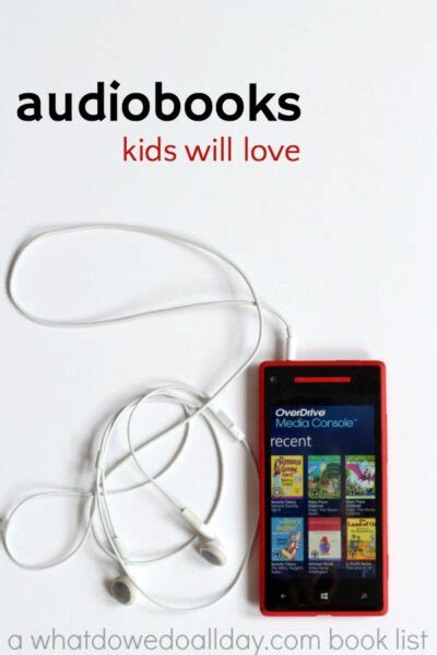 Over a Dozen Great Audiobooks for Kids