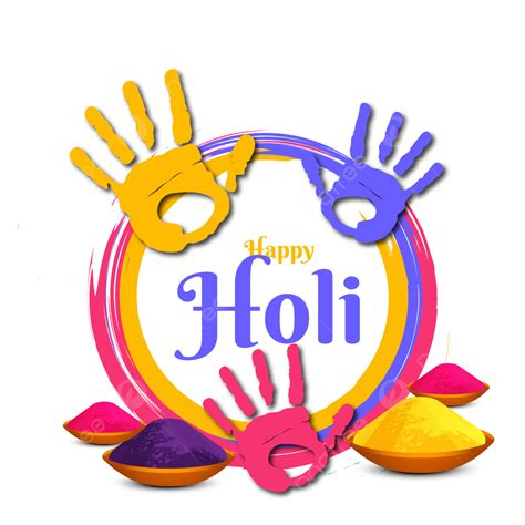 Templat Design Vector Hd Images, Holi Event Free Vector Design Template, Holi, Culture ...