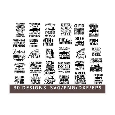 Fishing Svg, Fishing Svg Bundle, Fishing Quotes Svg for Cric - Inspire Uplift