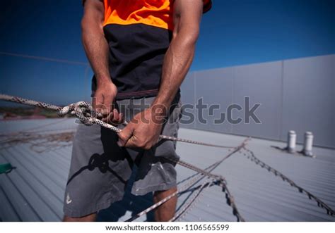 Safety Work Practices Industrial Rope Access Stock Photo 1106565599 | Shutterstock