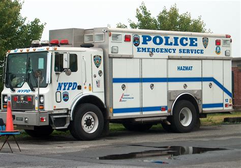 NYPD Emergency Service Unit (ESU) SWAT/Rescue Haz-mat Truck - a photo ...