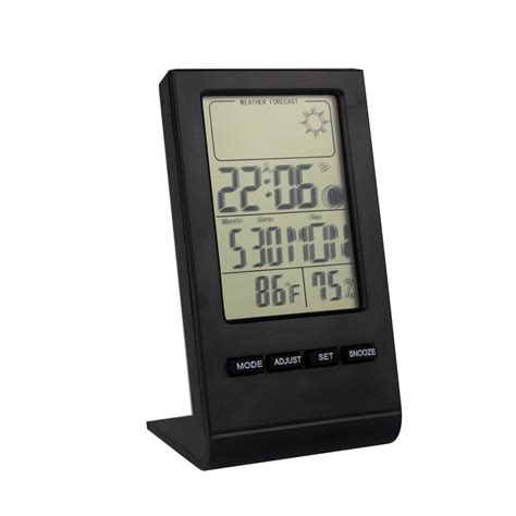 Leeko Digital Indoor Thermometer and Hygrometer - Large LCD Display ...