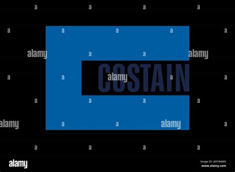 Costain Group, Logo, Black background Stock Photo - Alamy