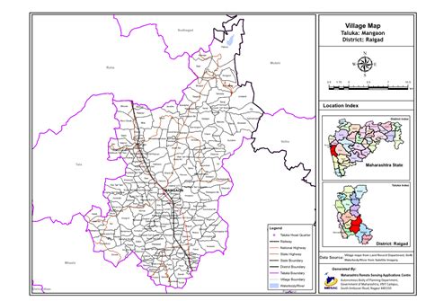 Village Map Taluka: Mangaon District: Raigad - DocsLib