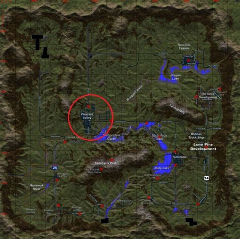 H1Z1: Pleasant Valley - Map - Orcz.com, The Video Games Wiki