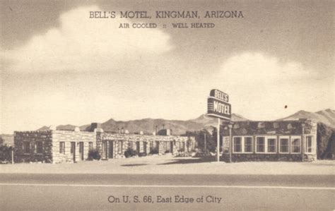 Dead Motels USA : Along Route 66 sits the abandoned Bell’s Motel. It...