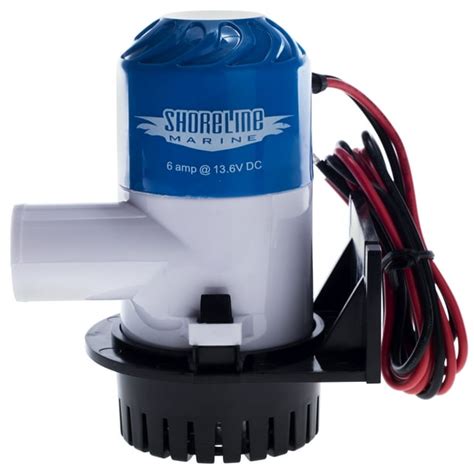 Shoreline Marine Portable Automatic Bilge Pump, 1100 GPH, 12V - Walmart.com - Walmart.com