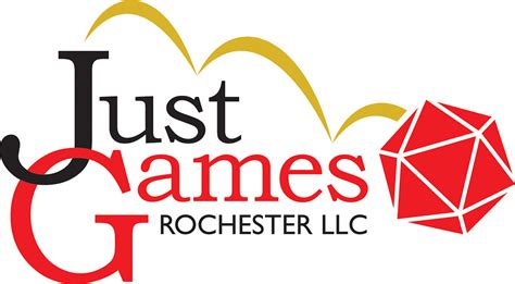 Just Games Rochester logo - Go to homepage