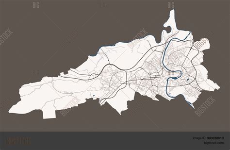 Bern Map. Detailed Vector & Photo (Free Trial) | Bigstock