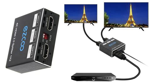 Can you use an HDMI splitter for two monitors?