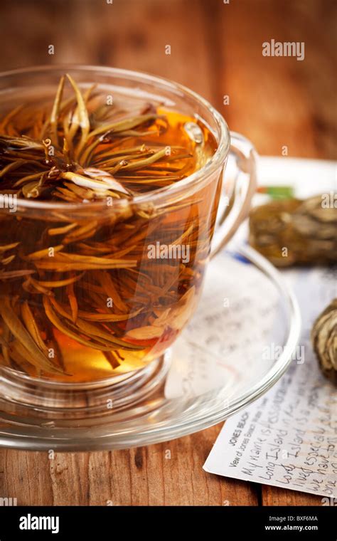 cup of green tea Stock Photo - Alamy