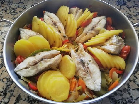 Dorada con verduras