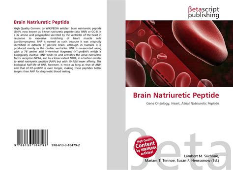 Brain Natriuretic Peptide, 978-613-3-10479-2, 6133104791 ,9786133104792