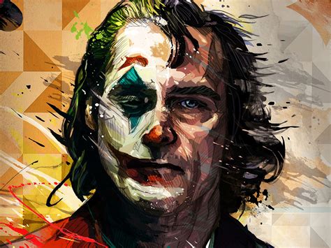 Joaquin Phoenix Joker artistic Poster by DPicso on Dribbble