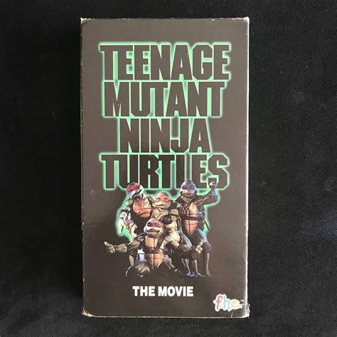 Teenage Mutant Ninja Turtles 1990 Vintage Movie VHS
