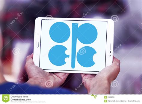 OPEC organization logo editorial photo. Image of baghdad - 99256261