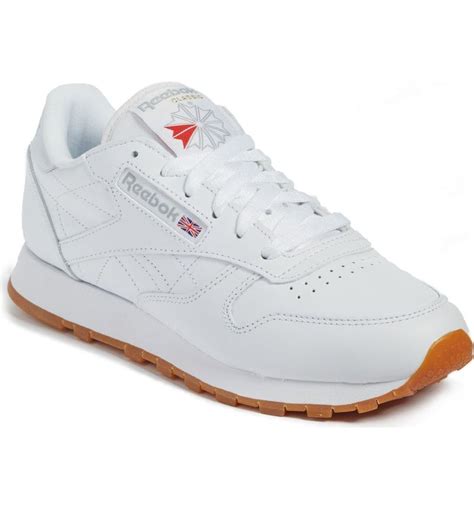 Free shipping and returns on Reebok Classic Leather Sneaker (Women) at ...