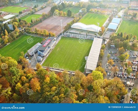 Stadium Gazi-Stadion, Stuttgart Editorial Stock Image - Image of ...