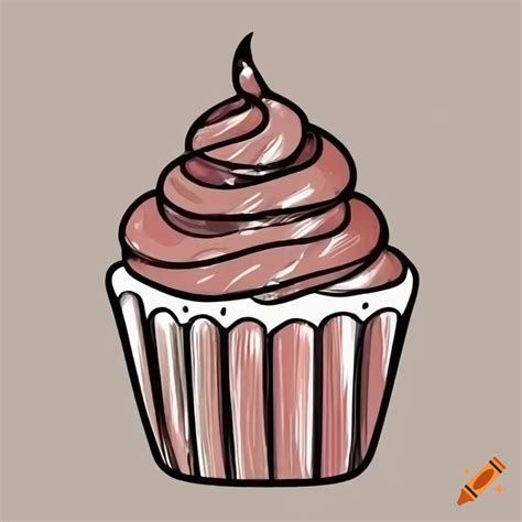 Delicious cupcake logo design