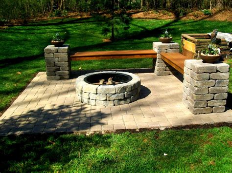 Outdoor Fire Pit | Charlotte Pavers and Stone