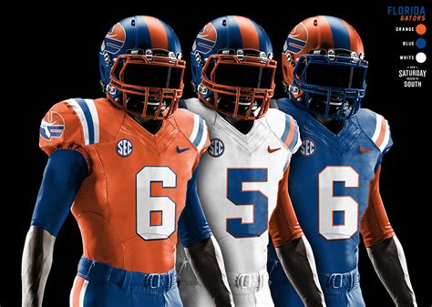 Original uniform concepts for the Florida Gators